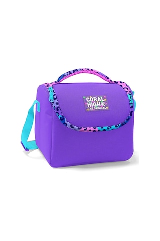 Coral High Mor Leopar Isı Yalıtımlı Beslenme Çantası - Kız Çocuk
