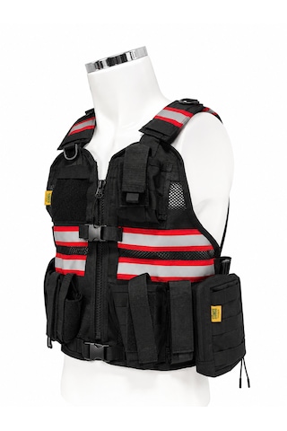 Süngü Tactical Yunuslar Yeleği Siyah