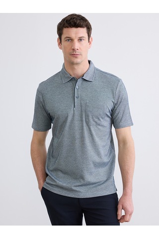 Lcwaıkıkı Classic Petrol Polo Yaka Standart Fit Erkek Tişört