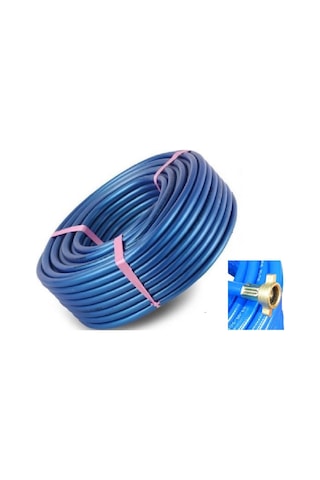 80/240 Bar 8 Mm İlaçlama Makinası Pulverizatör Hortumu - 25 Metre - 1/2" Oynar Rekorlu