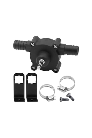 Elektrikli Matkap Pompası Dizel Yağ Sıvı Su Pompası Mini El Kendinden Boyan Sıvı Transfer Pompaları Ev Bahçesi Açık Aracı El Alet Aksesuarları