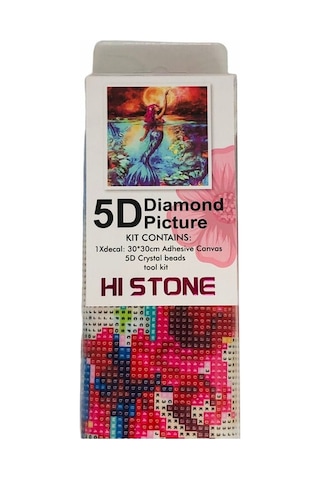 5d Elmas Boncuk Taş Işleme Mozaik Goblen Kit 30x30cm Ms24459 Diamond Painting