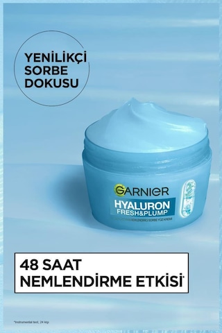 Hyaluron Fresh & Plump Dolgunlaştıran Nemlendirici Sorbe Yüz Kremi 85 Ml, Vegan & Cruelty Free 3600542663250-11233