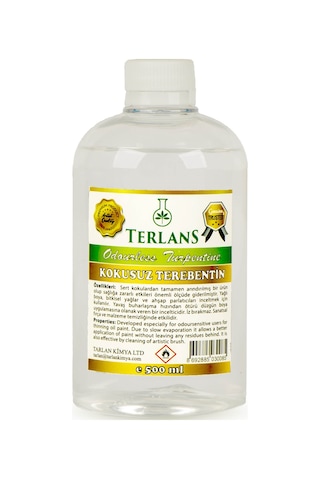 Terlans Kokusuz Terebentin 500 Ml