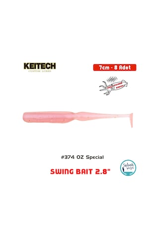 Keitech Swing Bait 7cm 2.8" 374 Oz Special Kokulu Silikon Balık