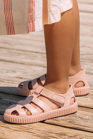 Igor İgor Nico Mc Kid's Sandals Unisex Çocuk Çıkarılabilir İç Taban Sandalet Bej Somon