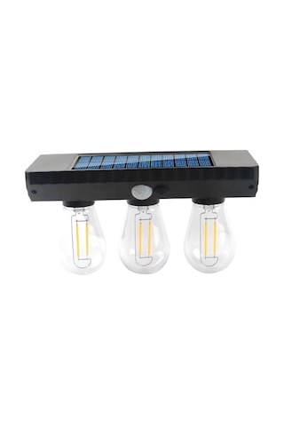 Fithome Yt-819 3 Watt Suya Dayanıklı Hareket Sensörlü Solar Led Lamba 1