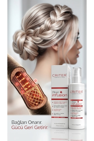 Fiber + İnfusion İşlem Görmüş Saçlarr Lif Terapisi 175 Ml 3 Adet Fiber + İnfusion İşlem Görmüş Saçlarr Lif Terapisi 175 Ml 3 Adet