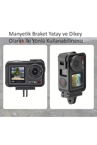 Dji Osmo Action 5 Pro ,action 4 , Action 3 Manyetik Kamera Tutucu