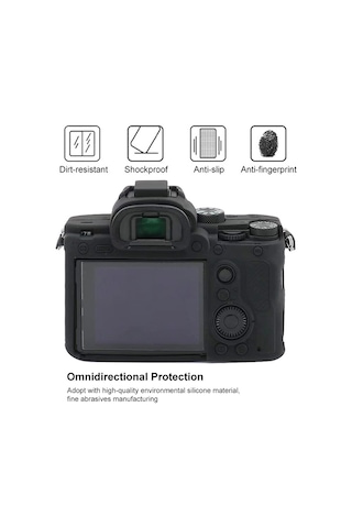 Sony A7s Iıı / A7s3 Yumuşak Silikon Koruyucu Kılıf İçin Turuncu Diğer