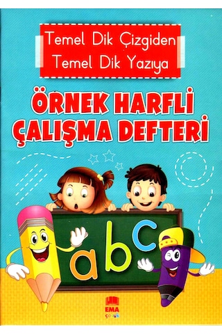 Yeni Dik Yazı Örnek Harfli Yazı Defteri Müfradat 2021