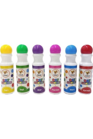 Lino Dot Markers Yıkanabilir 6'lı