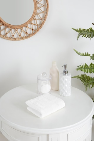 Sadem Organik Stripe Mutfak Ve Kurulama Havlusu 30x50 Cm Beyaz