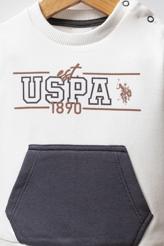 U.S. Polo Assn. Erkek Bebek Beyaz Takım Usb2560-c-v1 Beyaz