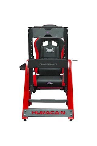 Huracan Eco Race Simülasyon Yarış Kokpiti Kırmızı