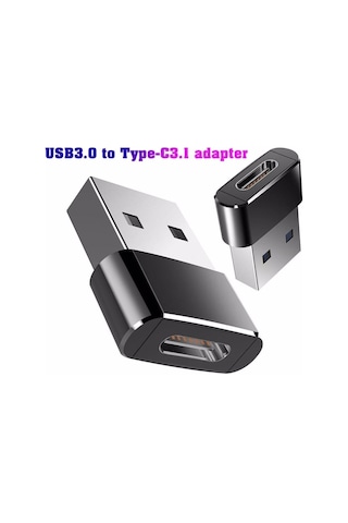 Usb 3.0 To Type C 3.1 Şarj Data Çevirici Dönüştürücü Adaptör