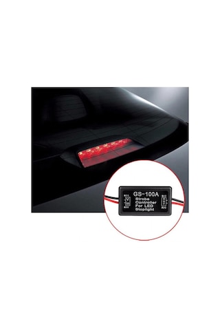 Femex 3 Stop Arka Cam Fren Çakar Modül Led Ampul Uyumlu Tüm Araçlar İ