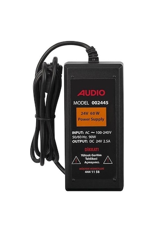 Audio Güç Kaynağı 60w 24v Audio Güç Kaynağı 60w 24v