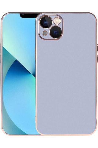 Apple Uyumlu iPhone 13 Kılıf Zore Viyana Yüzeyi Buzlu Transparan Tasarım Kılıf