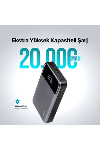 Ttec Recharger Pro Lcd 20.000mah Pd 130w Taşınabilir Hızlı Şarj Aleti/powerbank 2bb218ug Renkli