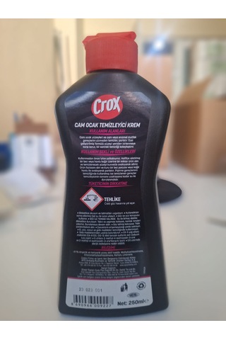 Crox Cam Ocak Temizleyici 250ml
