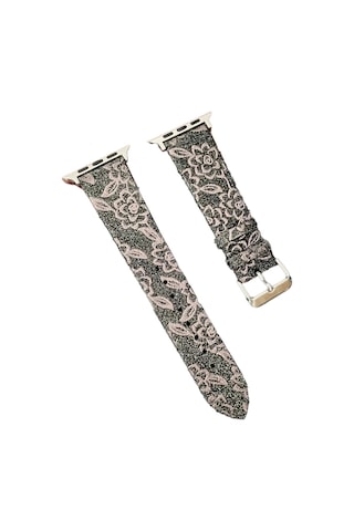 Apple Watch 38mm Creeper Desenli Kordon - Kahverengi