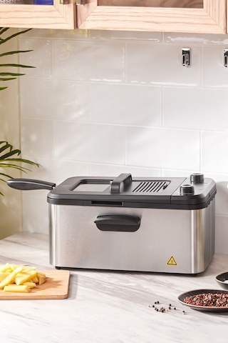 Karaca Yağ Filtreli Zamanlayıcılı XL 3.2 L Fritöz