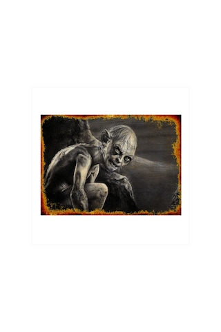Bedeko Gollum Model Ahşap Tablo 50cm X 70cm Bedeko Gollum Model Ahşap Tablo 50cm X 70cm