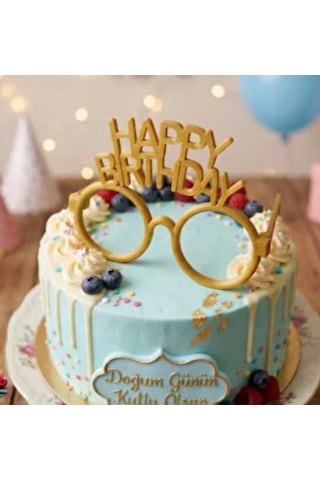 Doğum Günü Kızı Tacı Ve Doğum Günü Kutlu Olsun Gözlük +3