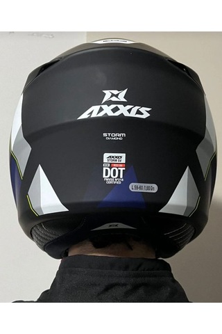 Axxis Storm Sv Dıamond A7 Çene Açılır Motosiklet Kaskı