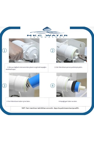 Mkc Memrban Kabı Su Arıtma Filtresi