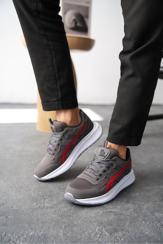 Daxtors Garantili D120 Günlük Ortopedik Erkek Sneaker Spor Ayakkabı Kırmızı