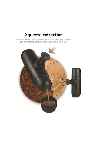 Mufunye Taşınabilir El Basmalı Kahve Makinesi - Hızlı Ve Pratik Kahve Keyfi İçin