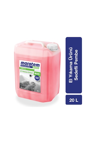Maratem M101 Sedefli Pembe El Yıkama Sabunu 20 L