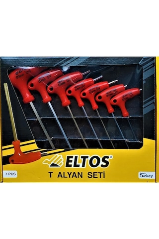 Alyan Takımı 7 Parça T Tipi Allen - Eltos 5468