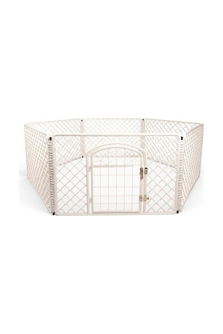 Petbutik Pet Butik Plastik Köpek Oyun Bahçesi Çiti 6lı Panel 90x60 Cm 299-52000.01