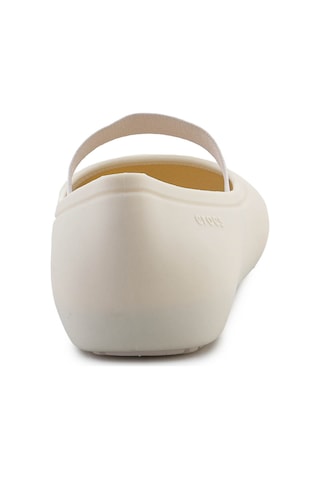 Crocs Brooklyn Flat Kız Çocuk Sandalet 209429-160 Krem