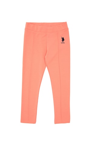 U.s. Polo Assn. Kız Çocuk Somon Tayt 50296923-vr047 Somon