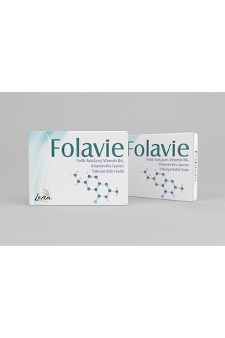 Lera Pharma Folavie Takviye Edici Gıda 30 Kapsül