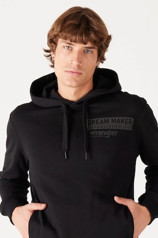 Wrangler Erkek Sweatshirt Siyah W232242 Regular 24kmc8000130 Mc80001 Siyah