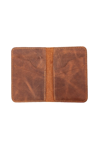 Bloominbag Heritage Core Mocassin Brown Deri Erkek Cüzdanı Taba