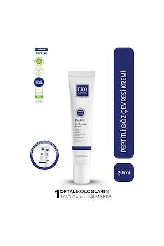Tto Clinic Peptitli Göz Çevresi Kremi 20 ML