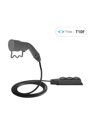Truwatt V2l Togg T10f Uyumlu 3 Çıkışlı Elektrikli Araç Adaptörü 220v - 7 Metre 1