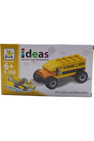 Kızılkaya Ideas Arabalar 2in1 21 Parça Sm208b-02