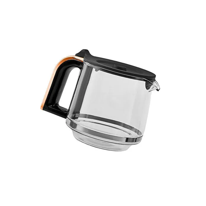 Karaca Çaysever Robotea Pro Cam Demlik Black Cooper