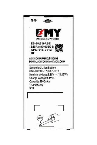 Samsung Galaxy A5 2016 Eb-ba510abe Uyumlu Emy Batarya