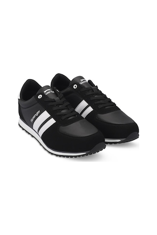 Slazenger LEVEL I Erkek  Siyah Günlük Spor Ayakkabısı