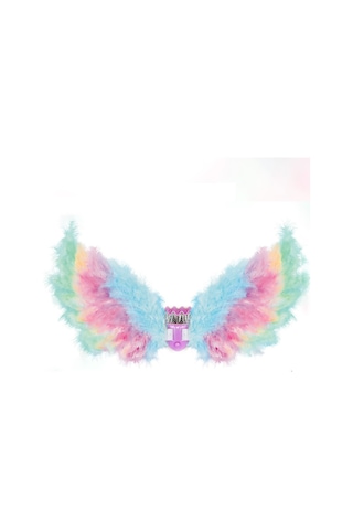 Bloomie Dıy Led Işıklı Hareketli Melek Kanatları Seti Peri Kanatları Büyük Boy Pembe