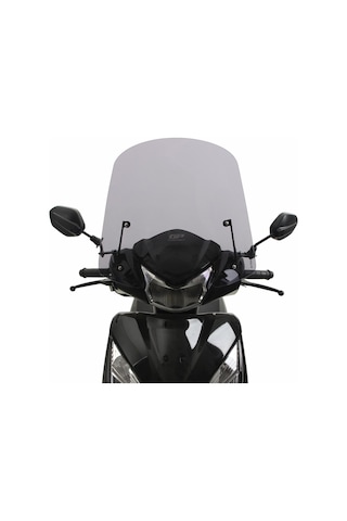GP Kompozit Honda Activa 2023-2024 Uyumlu Kısa Ön Cam Şeffaf 44 cm
