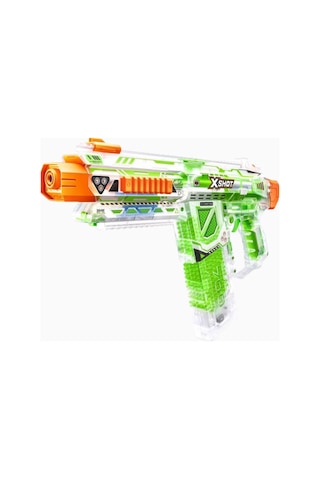X-shot Hyper Gel Nightmare Büyük, Karanlıkta Parlayan Jel Tabanca Nerf, Oyuncak Tabanca Yeşil